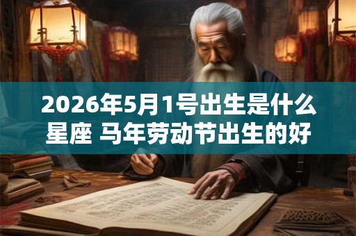 2026年5月1号出生是什么星座 马年劳动节出生的好吗
