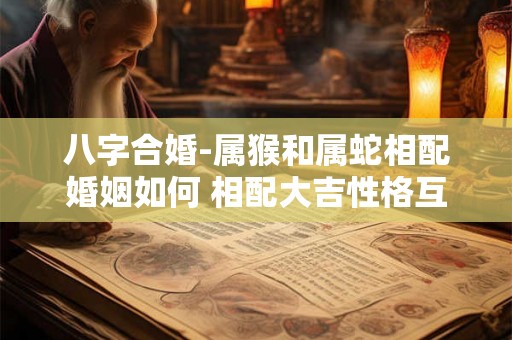 八字合婚-属猴和属蛇相配婚姻如何 相配大吉性格互补 八字合婚-属猴和属蛇相配婚姻如何 相配大吉性格互补