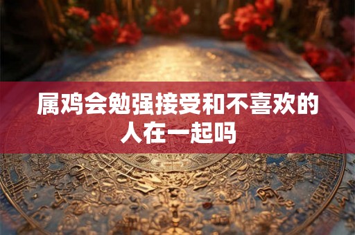 属鸡会勉强接受和不喜欢的人在一起吗