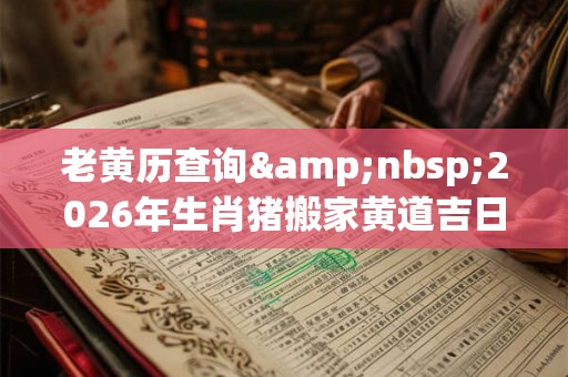 老黄历查询&nbsp;2026年生肖猪搬家黄道吉日