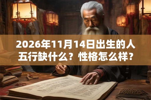 2026年11月14日出生的人五行缺什么？性格怎么样？