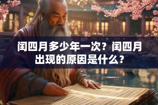 闰四月多少年一次?闰四月出现的原因是什么? 闰四月多少年一次?闰四月出现的原因是什么?