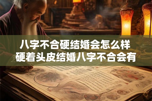 八字不合硬结婚会怎么样 硬着头皮结婚八字不合会有什么后果