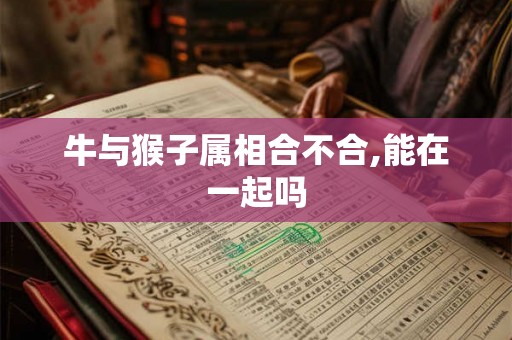牛与猴子属相合不合,能在一起吗