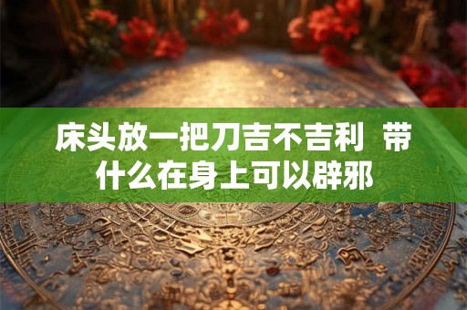 床头放一把刀吉不吉利  带什么在身上可以辟邪