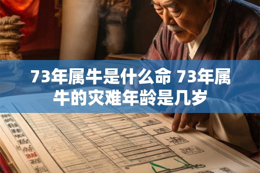 73年属牛是什么命 73年属牛的灾难年龄是几岁 73年属牛是什么命 73年属牛的灾难年龄是几岁