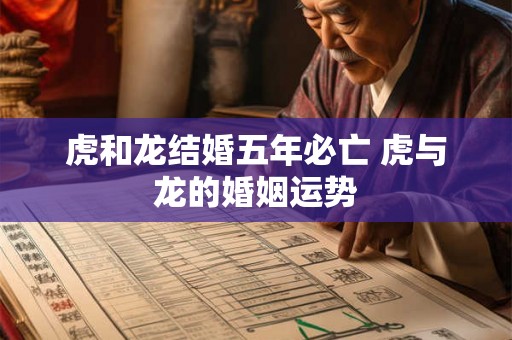 虎和龙结婚五年必亡 虎与龙的婚姻运势