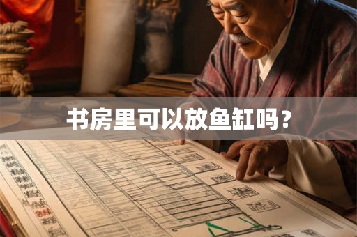 书房里可以放鱼缸吗? 书房里可以放鱼缸吗?
