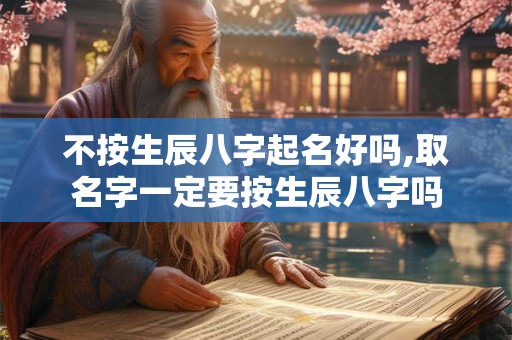不按生辰八字起名好吗,取名字一定要按生辰八字吗 不按生辰八字起名好吗,取名字一定要按生辰八字吗