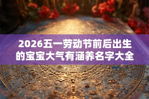 2026五一劳动节前后出生的宝宝大气有涵养名字大全集