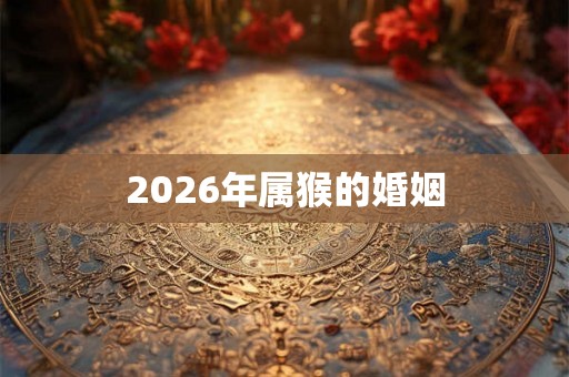 2026年属猴的婚姻
