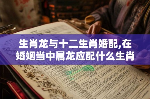 生肖龙与十二生肖婚配,在婚姻当中属龙应配什么生肖最好