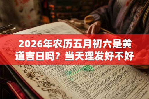 2026年农历五月初六是黄道吉日吗?当天理发好不好? 2026年农历五月初六是黄道吉日吗?当天理发好不好?