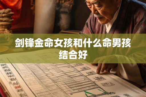 剑锋金命女孩和什么命男孩结合好 剑锋金命女孩和什么命男孩结合好