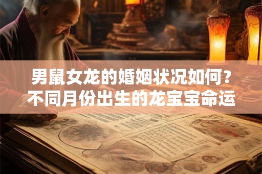 男鼠女龙的婚姻状况如何？不同月份出生的龙宝宝命运如何？