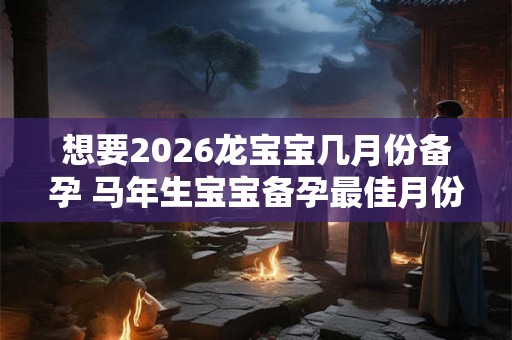 想要2026龙宝宝几月份备孕 马年生宝宝备孕最佳月份