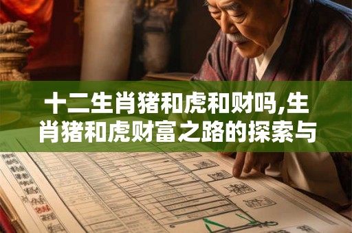 十二生肖猪和虎和财吗,生肖猪和虎财富之路的探索与启示 十二生肖猪和虎和财吗,生肖猪和虎财富之路的探索与启示