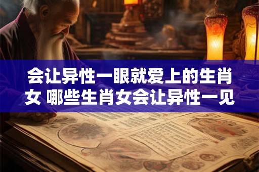 会让异性一眼就爱上的生肖女 哪些生肖女会让异性一见钟情