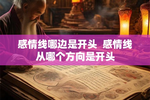 感情线哪边是开头 感情线从哪个方向是开头 感情线哪边是开头 感情线从哪个方向是开头