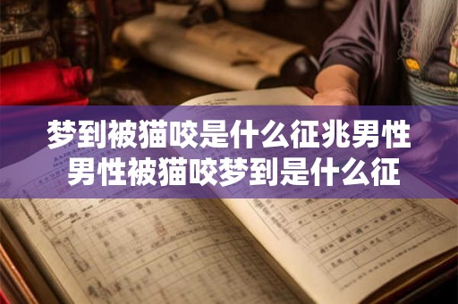 梦到被猫咬是什么征兆男性 男性被猫咬梦到是什么征兆 梦到被猫咬是什么征兆男性 男性被猫咬梦到是什么征兆