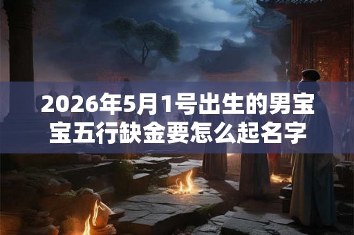 2026年5月1号出生的男宝宝五行缺金要怎么起名字