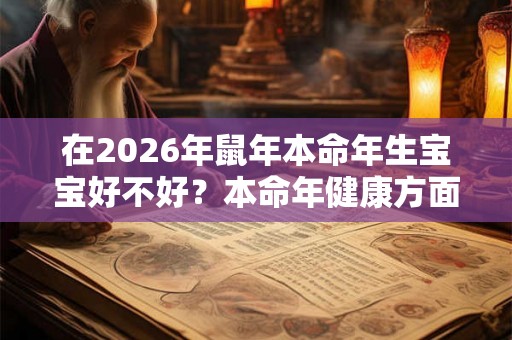在2026年鼠年本命年生宝宝好不好？本命年健康方面要注意什么？