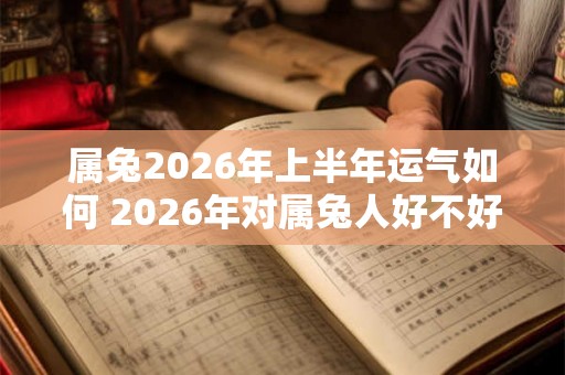 属兔2026年上半年运气如何 2026年对属兔人好不好