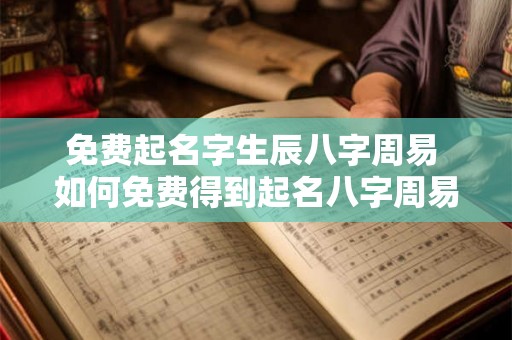 免费起名字生辰八字周易 如何免费得到起名八字周易 免费起名字生辰八字周易 如何免费得到起名八字周易