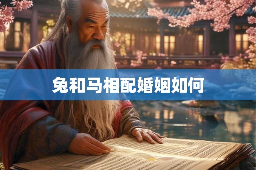 兔和马相配婚姻如何