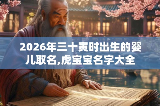 2026年三十寅时出生的婴儿取名,虎宝宝名字大全 2026年三十寅时出生的婴儿取名,虎宝宝名字大全