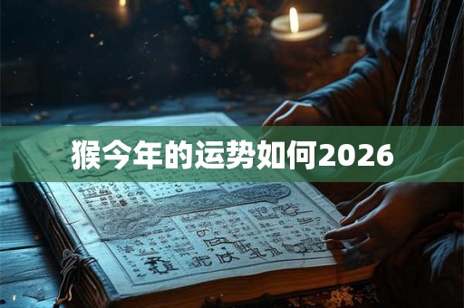 猴今年的运势如何2026 猴今年的运势如何2026