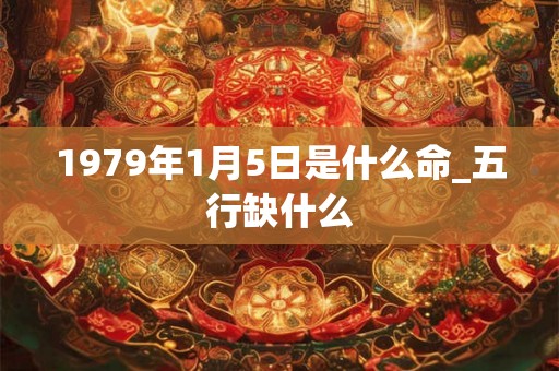 1979年1月5日是什么命_五行缺什么 1979年1月5日是什么命_五行缺什么
