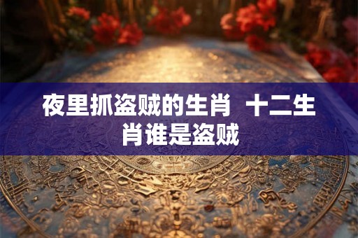 夜里抓盗贼的生肖  十二生肖谁是盗贼