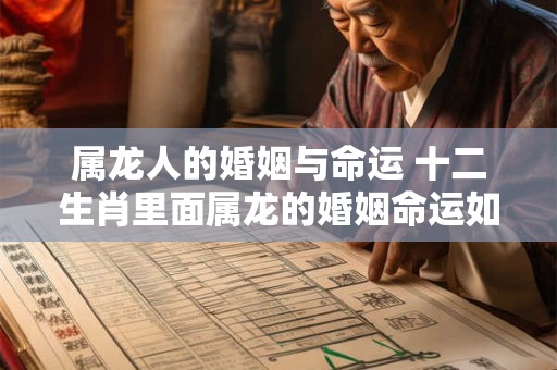 属龙人的婚姻与命运 十二生肖里面属龙的婚姻命运如何
