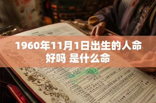 1960年11月1日出生的人命好吗 是什么命