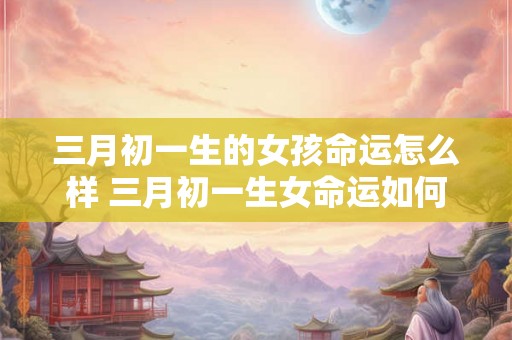 三月初一生的女孩命运怎么样 三月初一生女命运如何