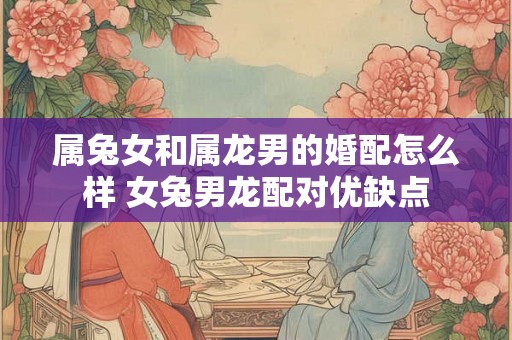 属兔女和属龙男的婚配怎么样 女兔男龙配对优缺点