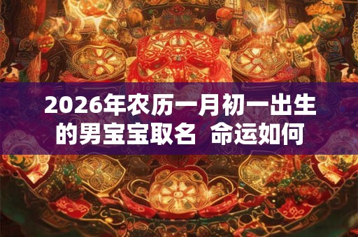 2026年农历一月初一出生的男宝宝取名  命运如何