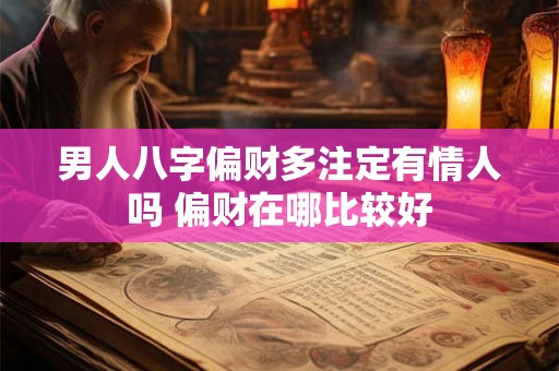 男人八字偏财多注定有情人吗 偏财在哪比较好