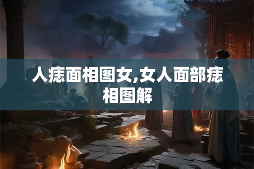 人痣面相图女,女人面部痣相图解