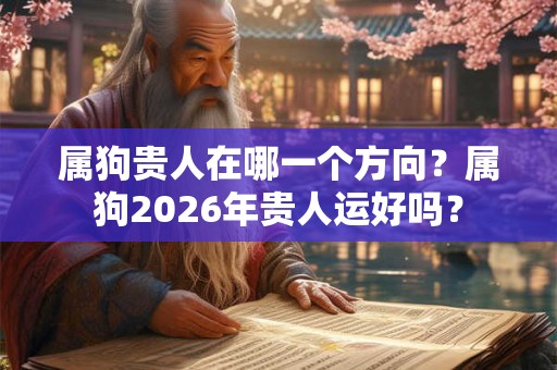 属狗贵人在哪一个方向?属狗2026年贵人运好吗? 属狗贵人在哪一个方向?属狗2026年贵人运好吗?