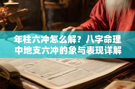 年柱六冲怎么解？八字命理中地支六冲的象与表现详解！