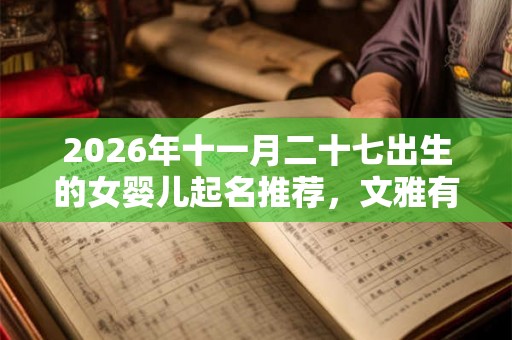 2026年十一月二十七出生的女婴儿起名推荐，文雅有气质的名字