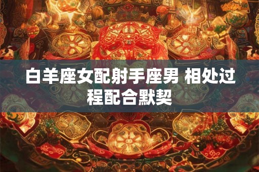 白羊座女配射手座男 相处过程配合默契