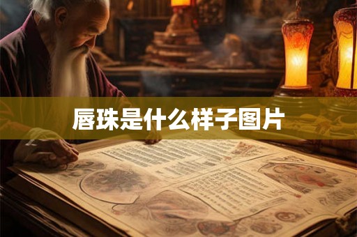 唇珠是什么样子图片