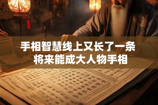手相智慧线上又长了一条 将来能成大人物手相 手相智慧线上又长了一条 将来能成大人物手相