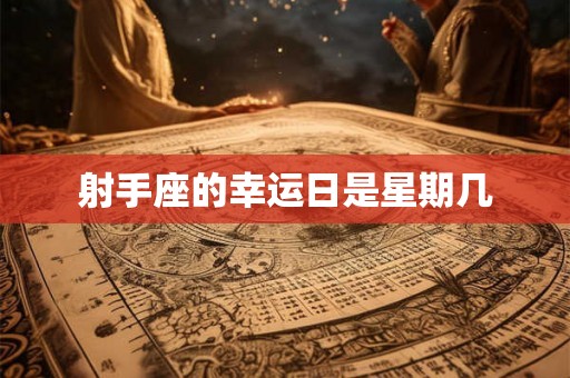 射手座的幸运日是星期几