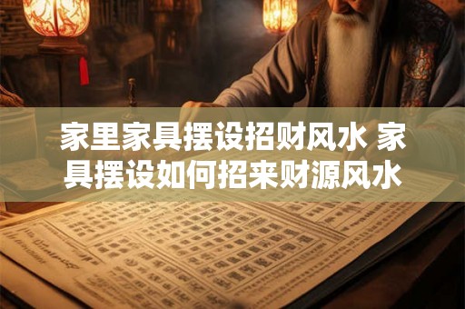 家里家具摆设招财风水 家具摆设如何招来财源风水 家里家具摆设招财风水 家具摆设如何招来财源风水