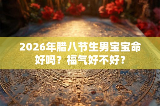 2026年腊八节生男宝宝命好吗？福气好不好？