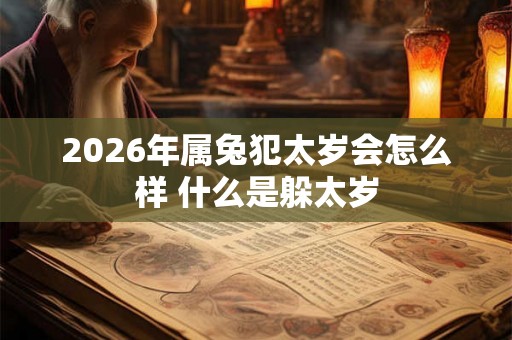 2026年属兔犯太岁会怎么样 什么是躲太岁